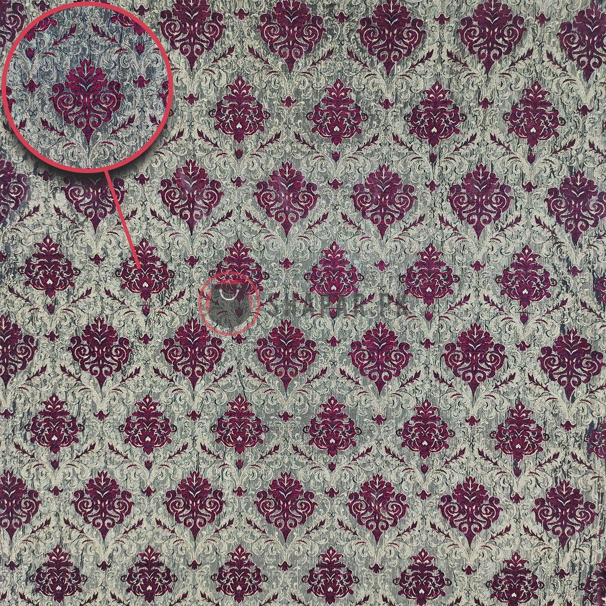 Velvet Jacquard Fabric FDN53